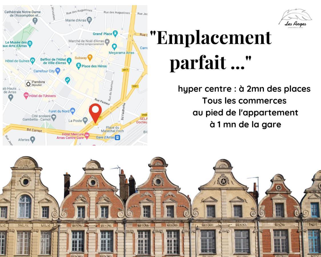 L'Eden - 2 Chambres - Centre Ville - Ascenseur Arras Ngoại thất bức ảnh